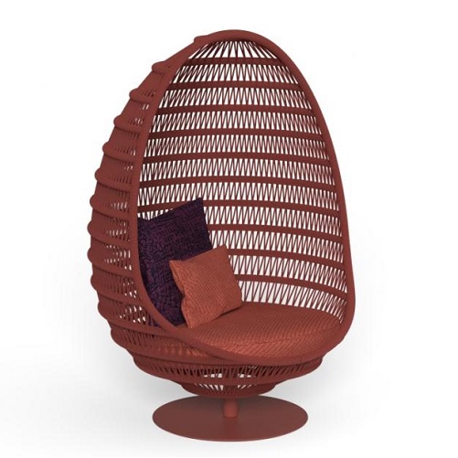 PANAMA EGG CHAIR WITH BASE <br/> By Talenti - Image 7