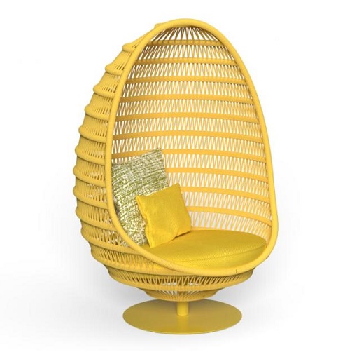 PANAMA EGG CHAIR WITH BASE <br/> By Talenti - Image 10