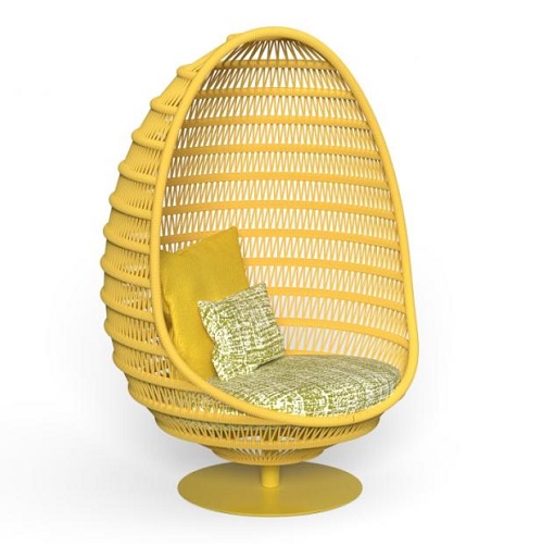 PANAMA EGG CHAIR WITH BASE <br/> By Talenti - Image 11