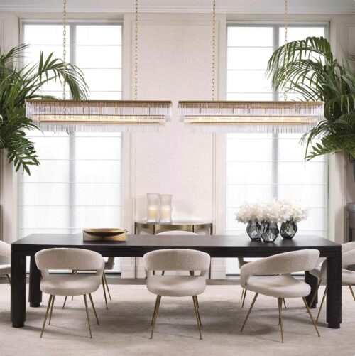 CHANDELIER EAST RECTANGULAR<br>Eichholtz - Image 4
