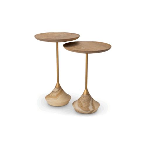 SIDE TABLE PUGLIA SET OF 2 <br>Eichholtz <br> <br> IN STOCK