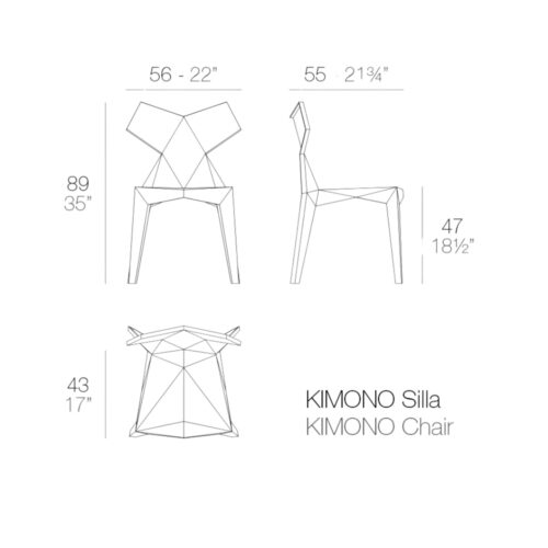 KIMONO CHAIR <br/> By Vondom - Image 7