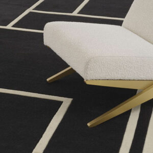 OMAR CARPET BLACK<br/> By Eichholtz