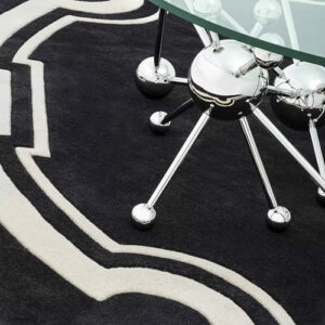 PALAZZO CARPET BLACK & OFF WHITE<br/> By Eichholtz