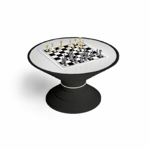 SCACCOMATTO POP UP CHESS TABLE ROUND<br/> By Vismara