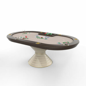 VEGAS POKER TABLE (OVAL)<br/> By Vismara