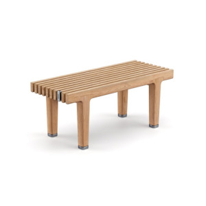 SEALINE TEAK BENCH <br/> By DEDON
