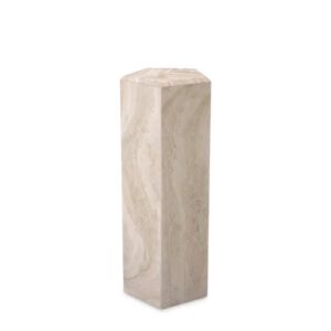 Designer Column Cuneo S by Eichholtz in travertine
