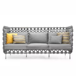 CABARET SOFA HIGHBACK <br> By Kenneth Cobonpue