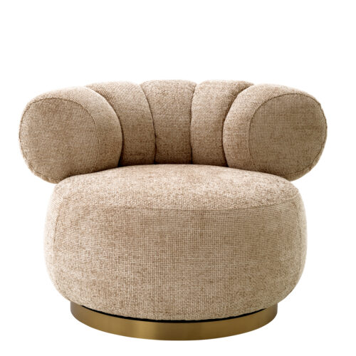 SWIVEL CHAIR PHEDRA <br/> By Eichholtz <br/><br/> IN STOCK - Image 3