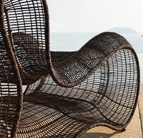 PIGALLE LOVESEAT <br> By Kenneth Cobonpue - Image 2
