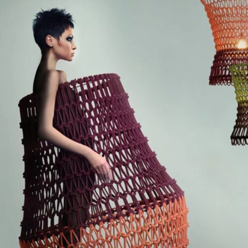 CAROUSEL HANGING LAMP LARGE<br/> by Kenneth Cobonpue - Image 2