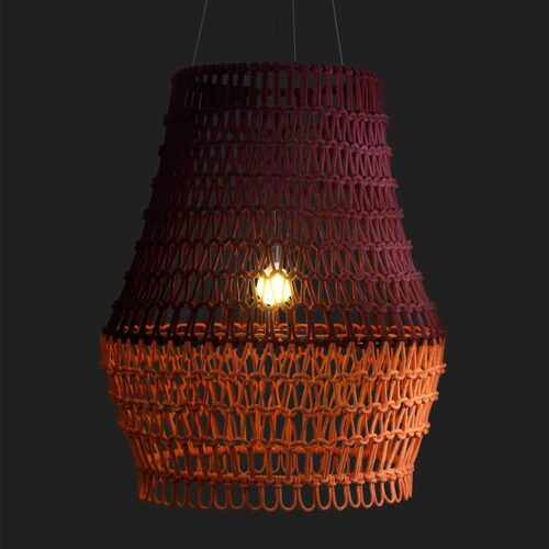 CAROUSEL HANGING LAMP LARGE<br/> by Kenneth Cobonpue - Image 3