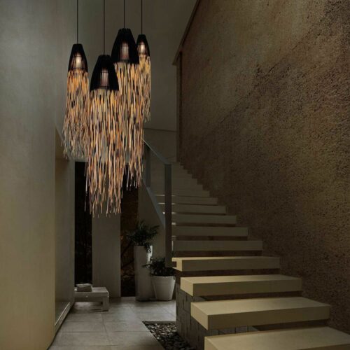 BIBA HANING LAMP LARGE <br/> by Kenneth Cobonpue - Image 2