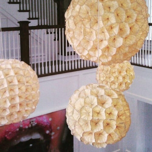 POPPY HANGING LAMP MEDIUM<br/> by Kenneth Cobonpue - Image 4
