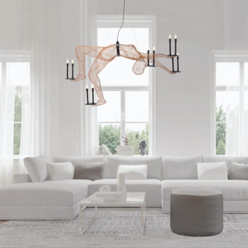 LIMBO ACROBAT LAMP<br/> by Kenneth Cobonpue - Image 3