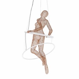 LIMBO HOOP LAMP<br/> by Kenneth Cobonpue