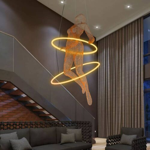 LIMBO HOOP LAMP<br/> by Kenneth Cobonpue - Image 2