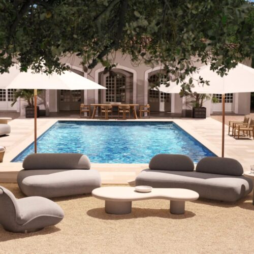 OUTDOOR COFFEE TABLE ERATO <br/> By Eichholtz - Image 2