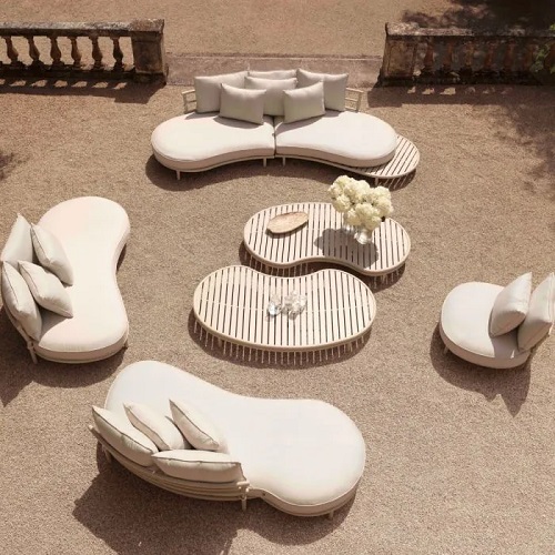 OUTDOOR SOFA LAGUNO LEFT OR RIGHT SECTION <br/> By Eichholtz - Image 2