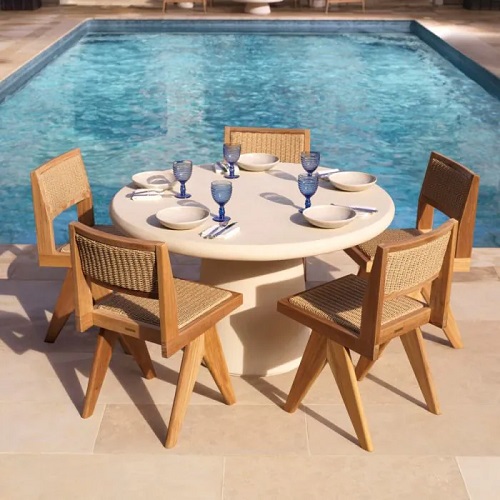 OUTDOOR DINING CHAIR NICLAS <br/> By Eichholtz - Image 2