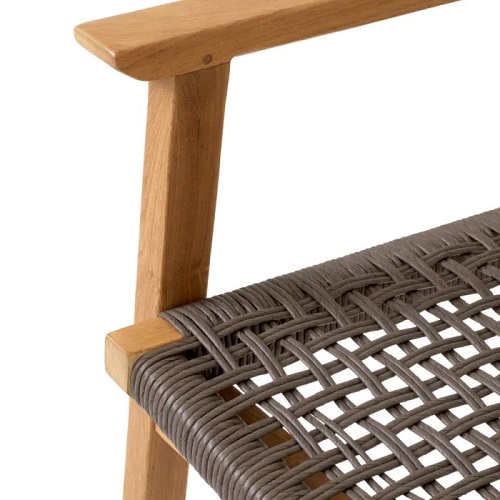 OUTDOOR DINING CHAIR CANCUN SET OF 2 <br/> By Eichholtz - Image 2