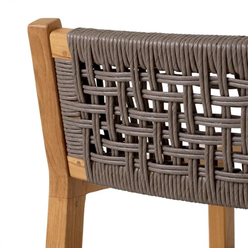 OUTDOOR DINING CHAIR CANCUN SET OF 2 <br/> By Eichholtz - Image 8