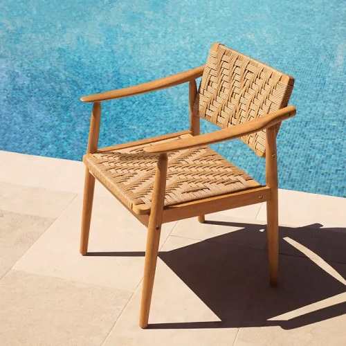 OUTDOOR DINING CHAIR CORAL BAY SET OF 2<br/> By Eichholtz - Image 2