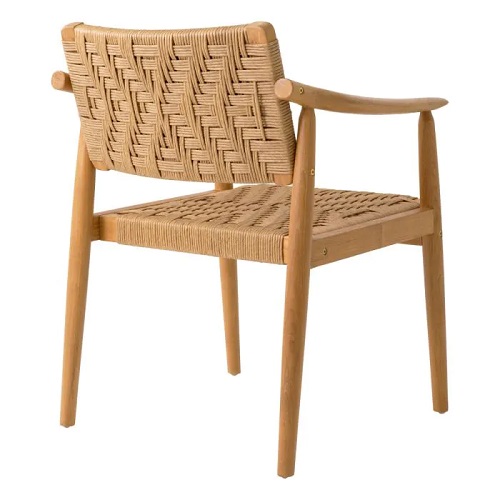 OUTDOOR DINING CHAIR CORAL BAY SET OF 2<br/> By Eichholtz - Image 5