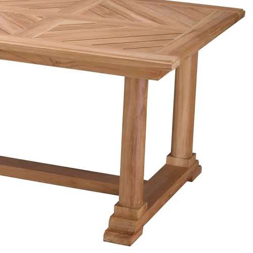 OUTDOOR DINING TABLE BELL RIVE <br/> By Eichholtz - Image 3