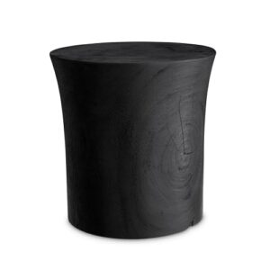 Designer Side Table Osias by Eichholtz in burnt suar wood