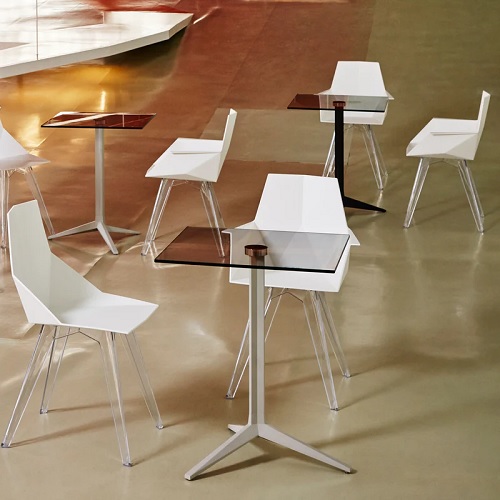 FAZ DINING CHAIR WITH CLEAR LEGS <br/> By Vondom - Image 2