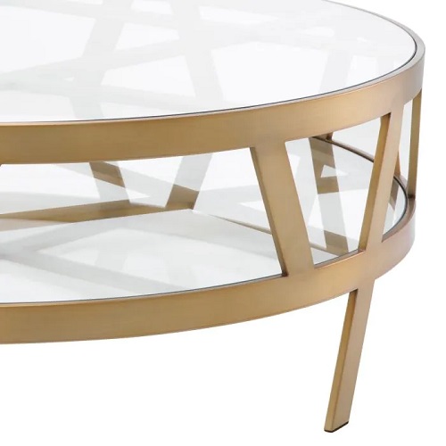 COFFEE TABLE BILLINGHURST ROUND <br/> by Eichholtz - Image 4