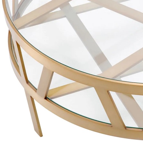 COFFEE TABLE BILLINGHURST ROUND <br/> by Eichholtz - Image 2