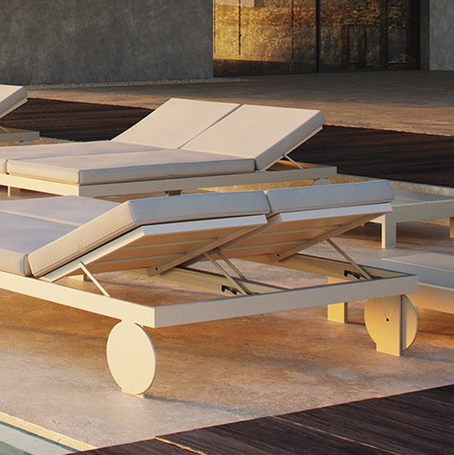 POSIDONIA DOUBLE SUN LOUNGER <br/> By Vondom - Image 2