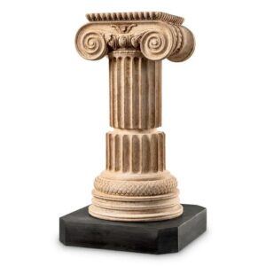 Object Artemis Column by Eichholtz handcrafted in marble