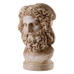 Statue Zeus by Eichholtz handcrafted from marble