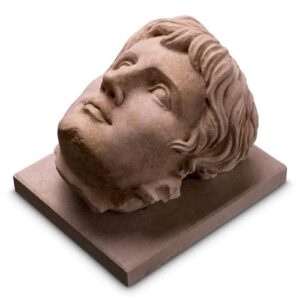 Bust of Emperor Augustus by Eichholtz handcrafted from stone