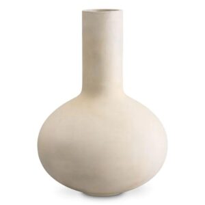 Rustic Vase Moon Jar by Eichholtz in sand finish