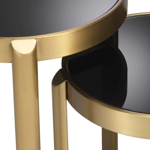 SIDE TABLE BUENA SET OF 2 <br> Eichholtz - Image 5
