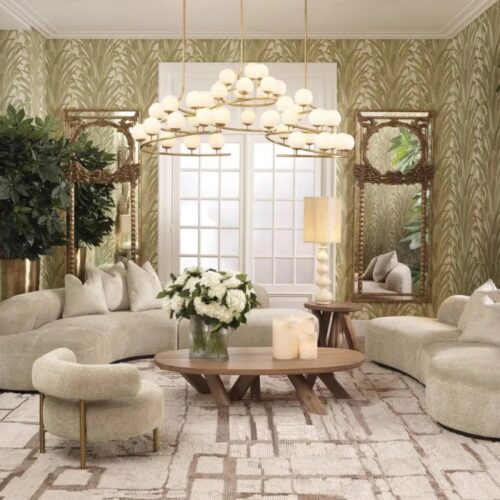 BJÖRN SOFA L LYSSA SAND <br/> By Eichholtz - Image 2