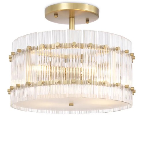 CEILING LAMP RUBY ROUND <br/> By Eichholtz - Image 5