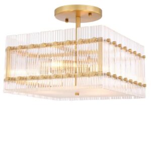 CEILING LAMP RUBY SQUARE <br/> By Eichholtz