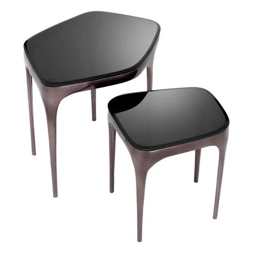 SIDE TABLE DEACON SET OF 2 <br/> by Eichholtz <br/><br/> IN STOCK - Image 3