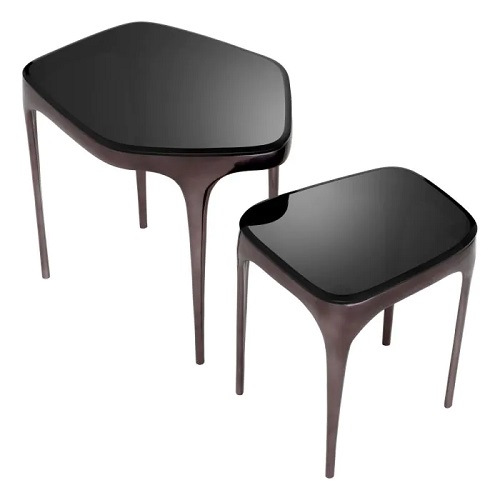 SIDE TABLE DEACON SET OF 2 <br/> by Eichholtz <br/><br/> IN STOCK - Image 5