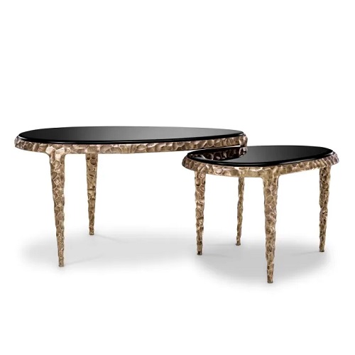 SIDE TABLE LIVANA SET OF 2 <br/> by Eichholtz <br/><br/> IN STOCK