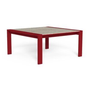 ARGO//ALU SQUARE DINING TABLE 157 x 157 <br/> by Talenti