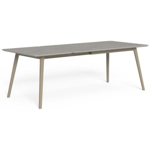 MOON//ALU EXTENDABLE DINING TABLE CERAMIC TOP <br/> by Talenti