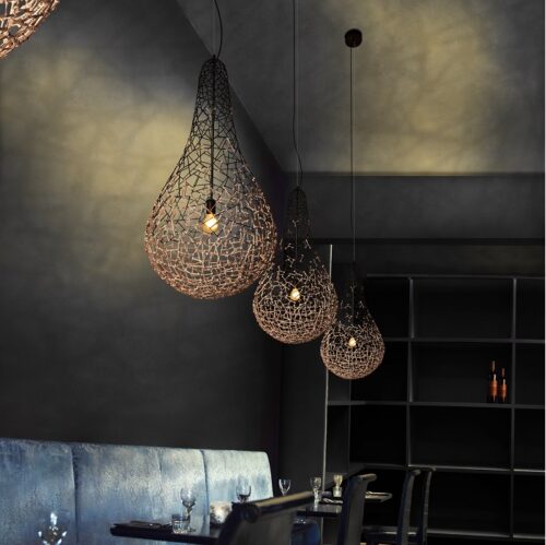 KRIS KROS HANGING LAMP LARGE <br/> By Kenneth Cobonpue - Image 2