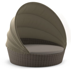 ORBIT LOVESEAT XXL INCL CANOPY <br/> By DEDON
